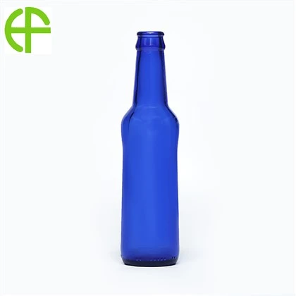 Sticla de sticlă de bere Brave Sapphire Blue de 280 ml